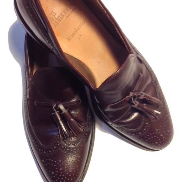 Allen Edmonds Manchester Wingtip  Loafer 8.5 C - Picture 3 of 5